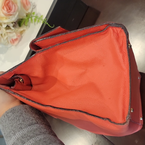 Pink Leather Handbag - Picture 3 of 12